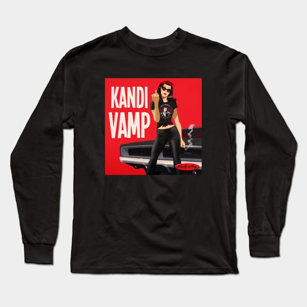 Kandi Vamp Long Sleeve T-Shirt by DESPOP